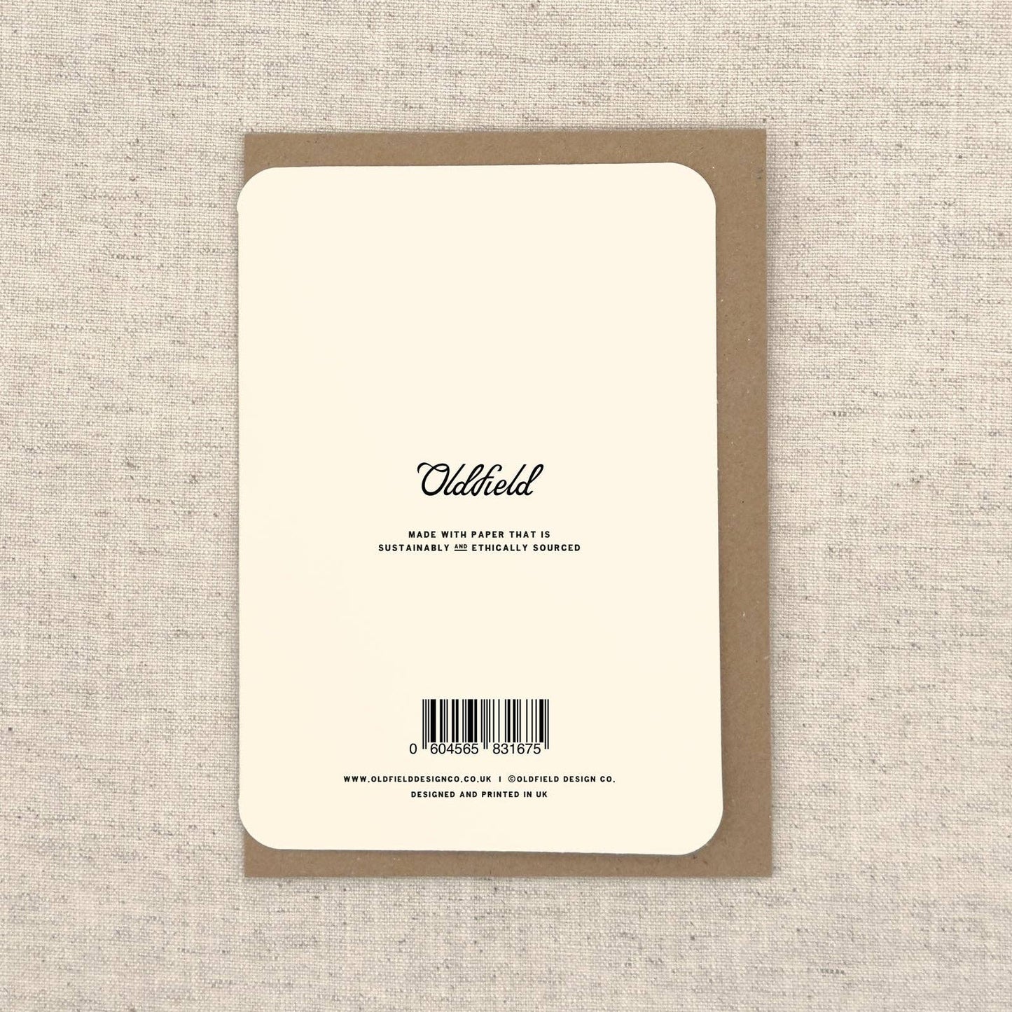 Simply the Vest Greetings Card