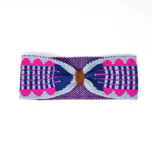 Flora Headband - Pink & Blue