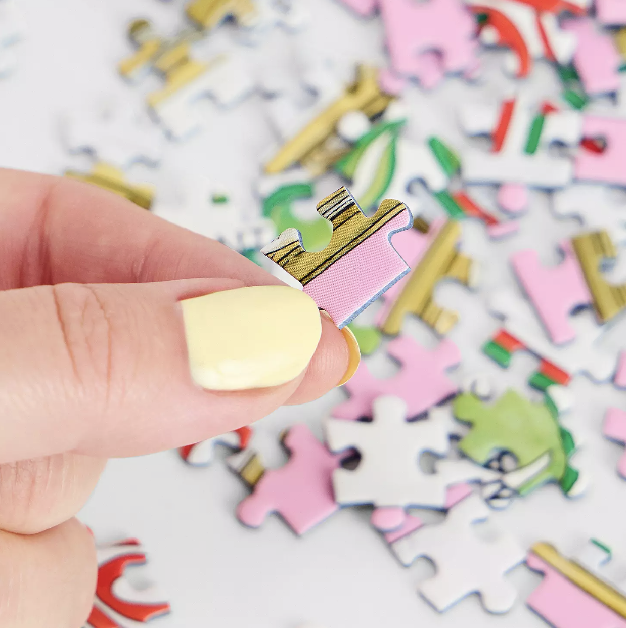 Mini Jigsaw - Olives
