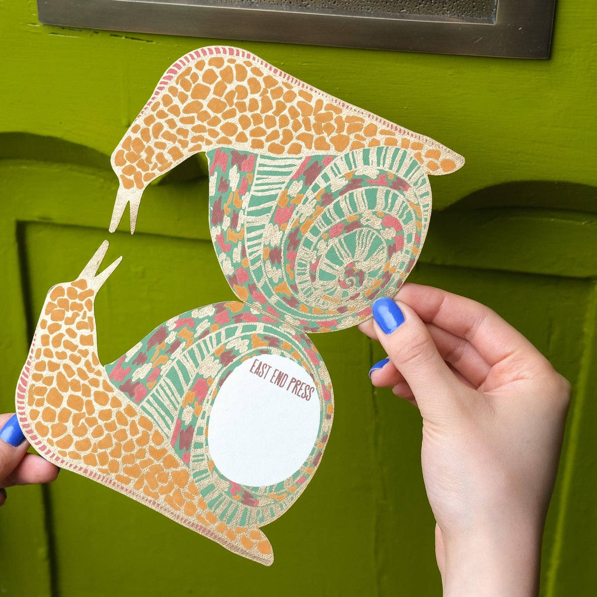 Snail Greeting Card