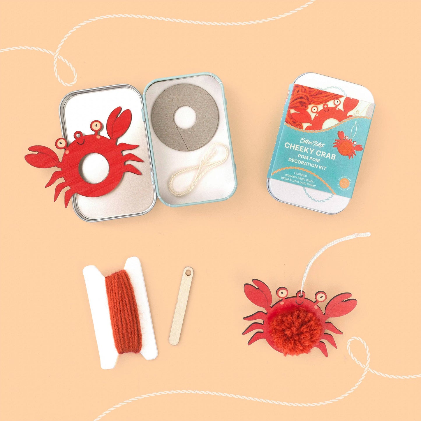 Pom Pom Crab Kit