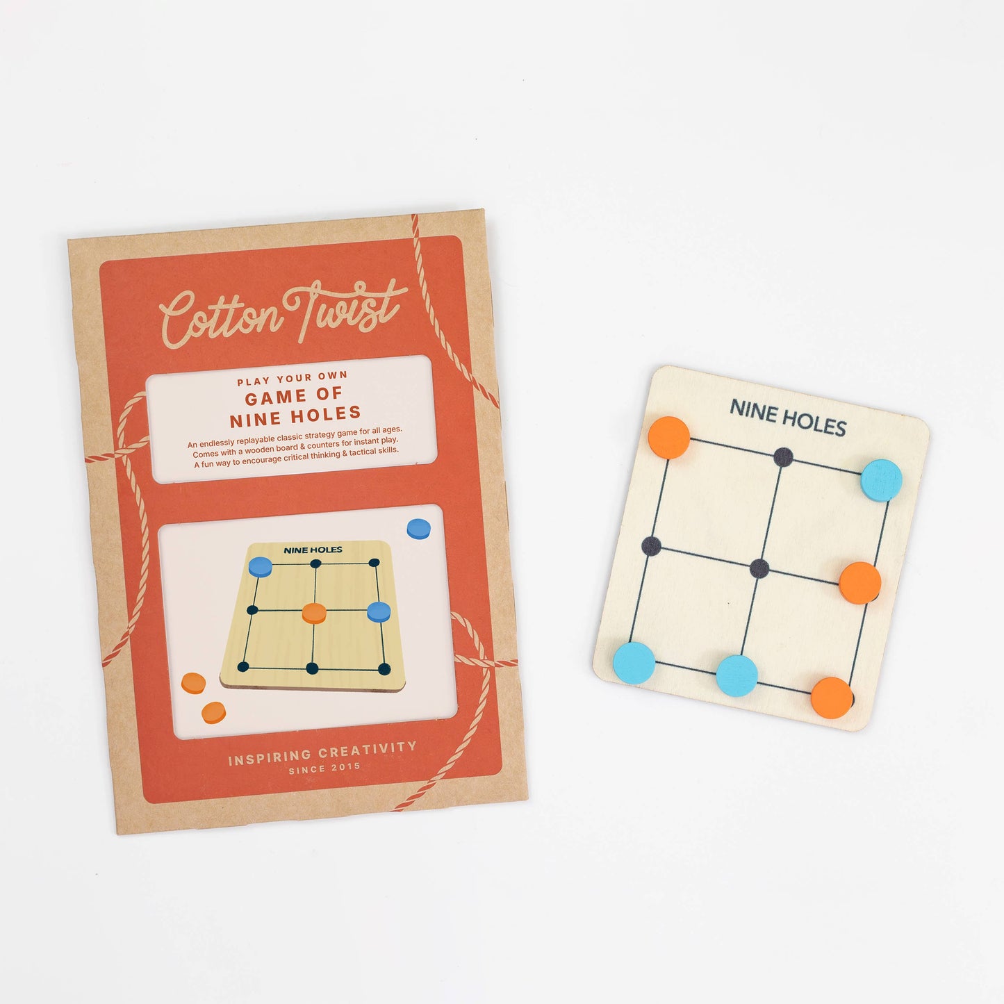 Game Of Nine Holes - Wooden Board Game