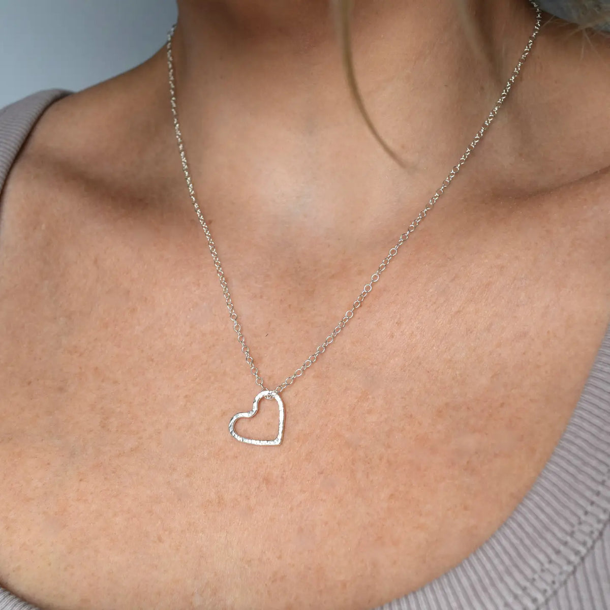 Silver Heart Necklace