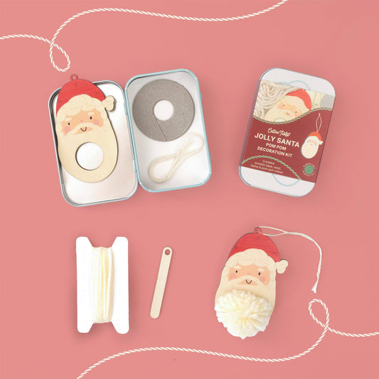 Pom Pom Santa Kit
