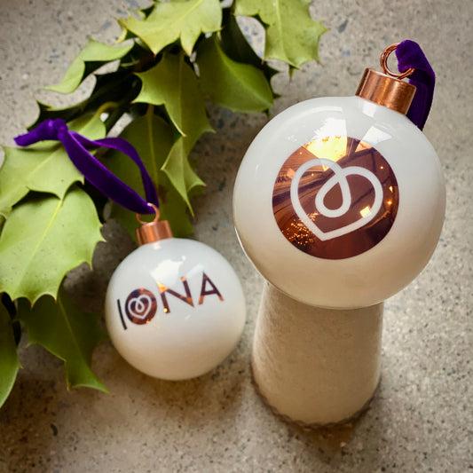Iona Bauble - Copper