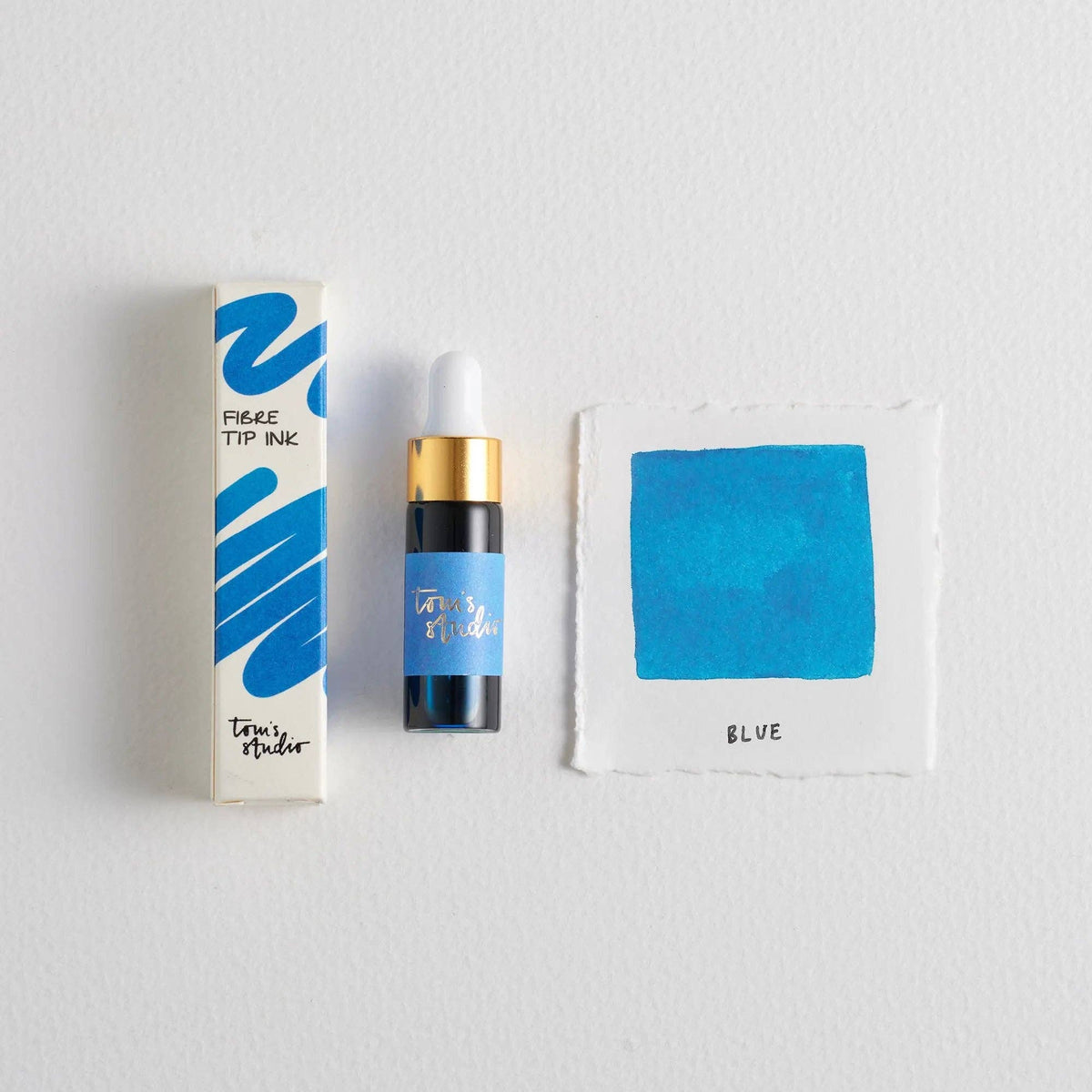 Fibre Tip Mini Ink (5ml): Blue