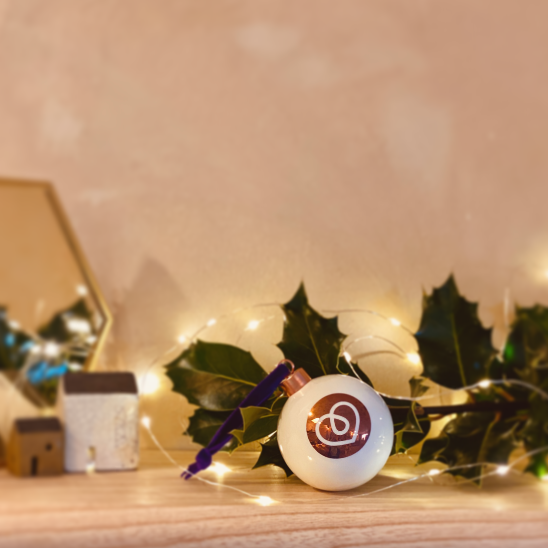 Iona Bauble - Copper