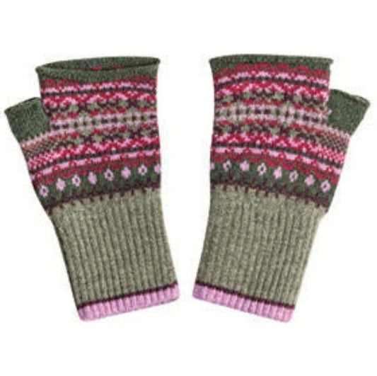 Alloa Open Mitt - Tyrian-Thistle