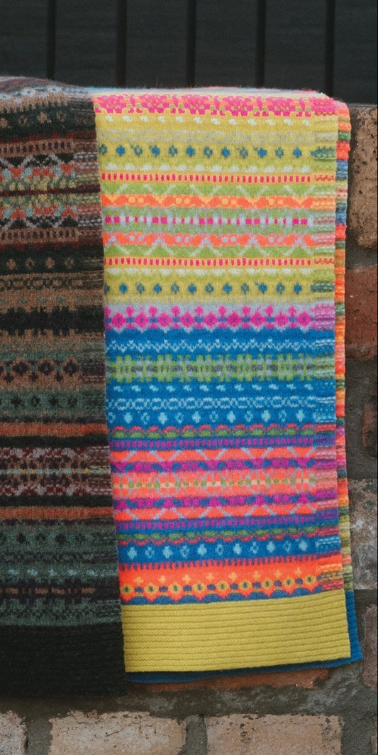 Alloa Fairisle Scarf - Charm-Bonnie