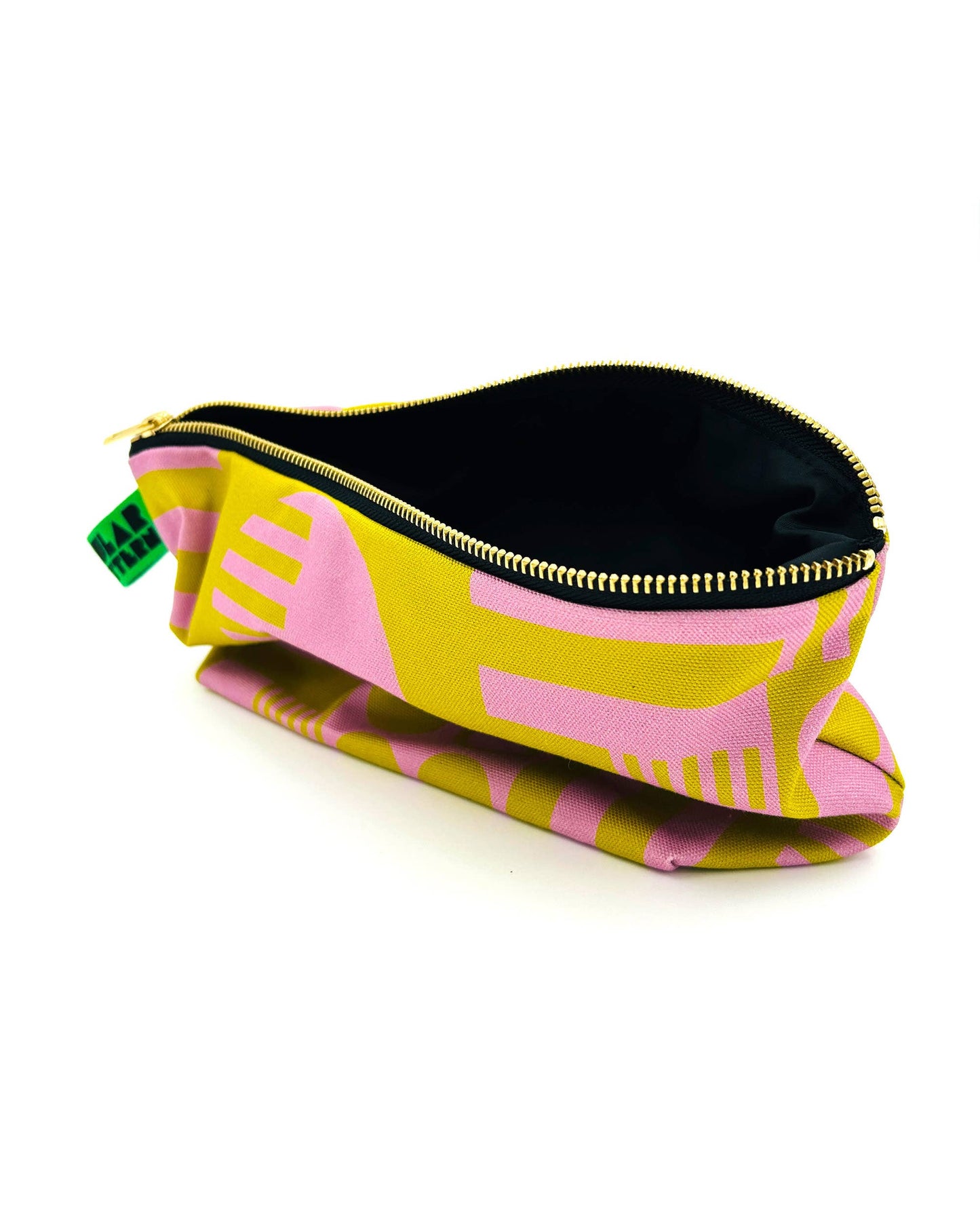Organic Cotton Wash Bag - Wasabi