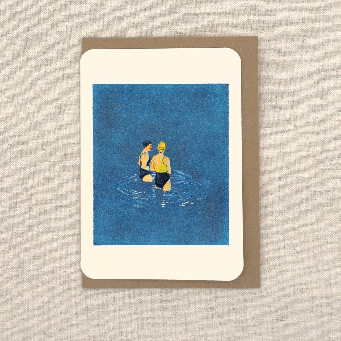 Swatch Wild Swimmers Greetings Card