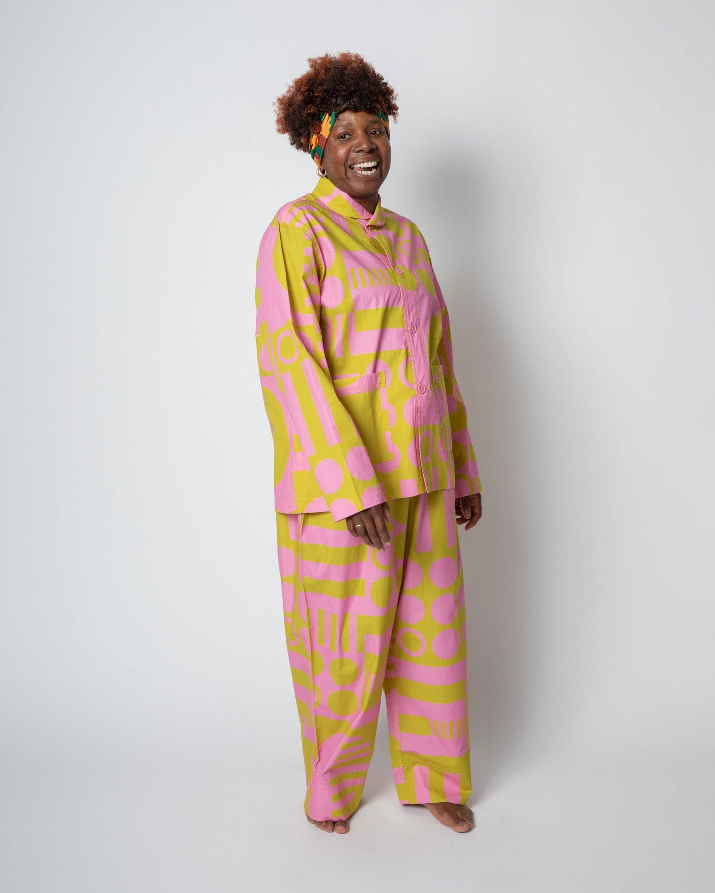 Paradox Pyjama Jacket - Wasabi