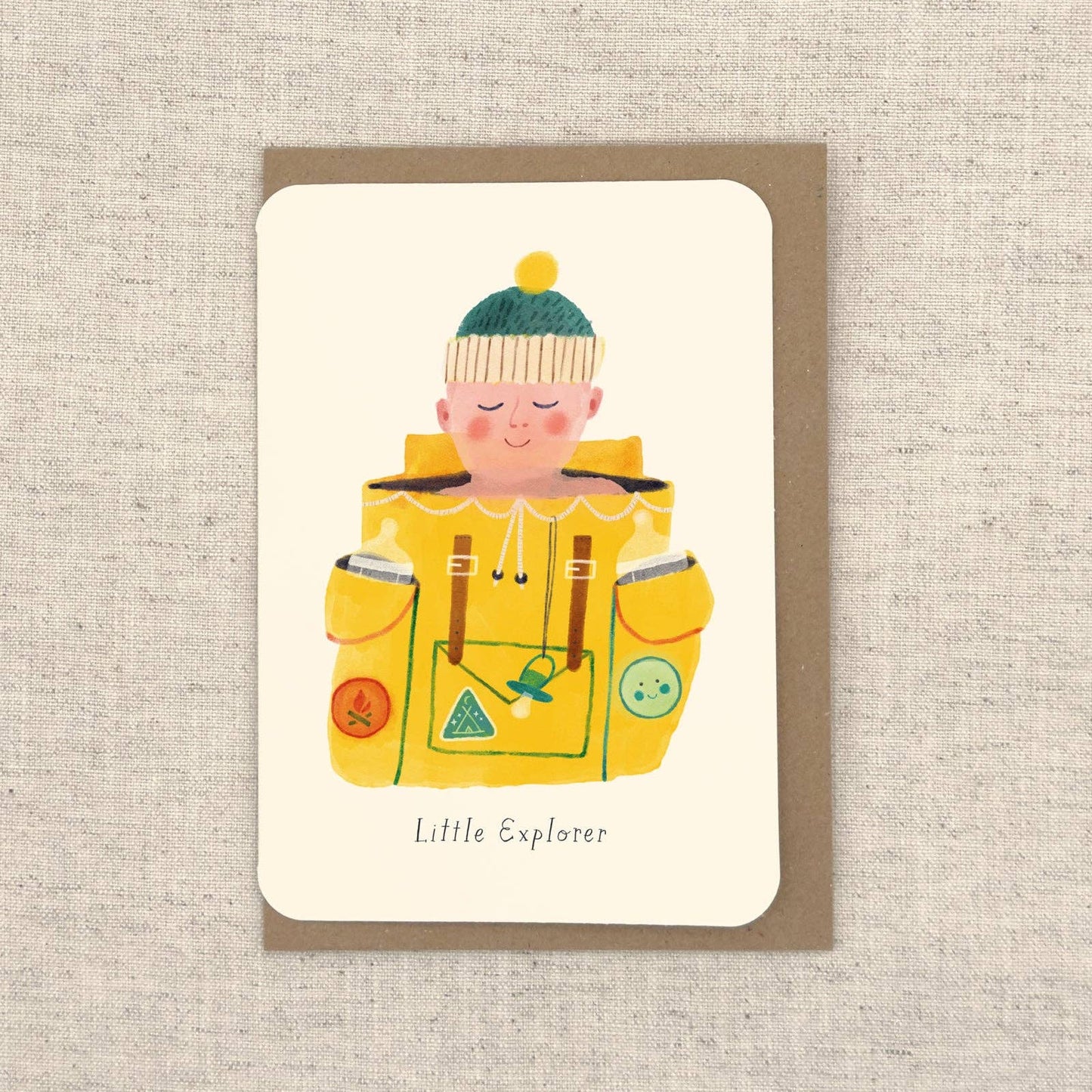 Little Explorer Greetings Card