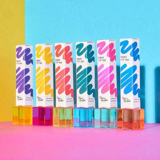 Fibre Tip Mini Ink (5ml): Blue