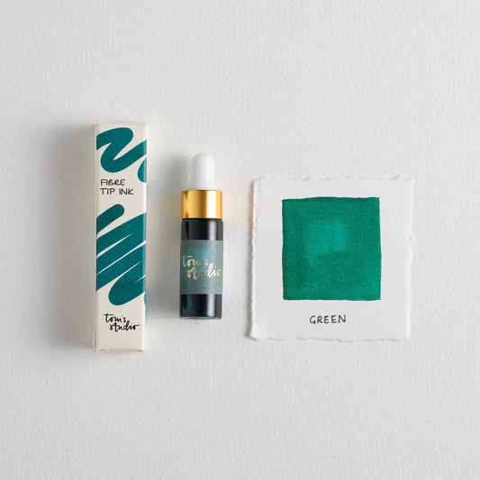 Fibre Tip Mini Ink (5ml): Green