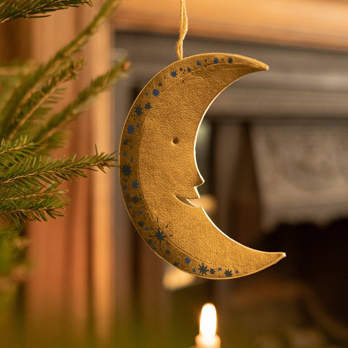 Shimmering Moon Decoration