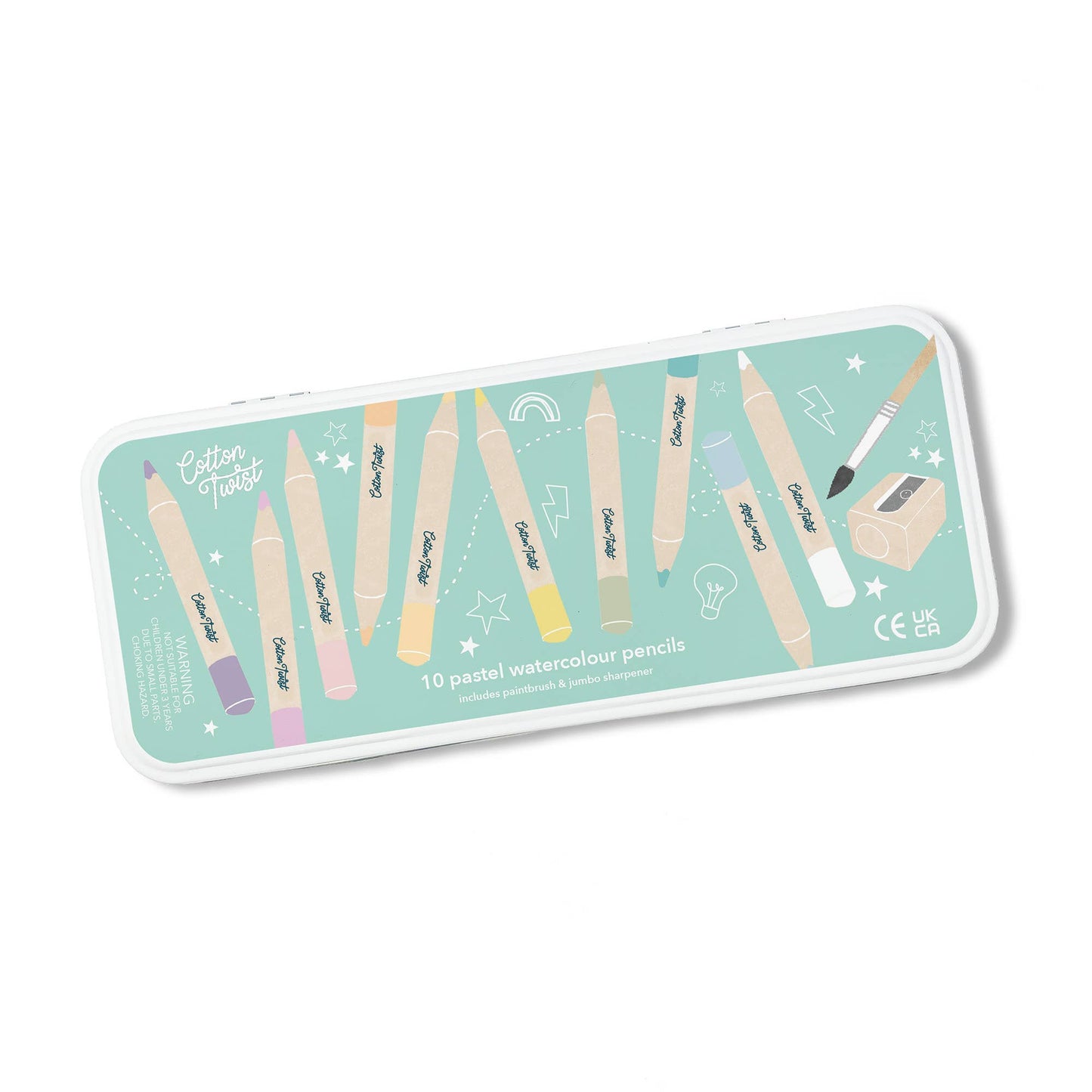 Pastel Mix Watercolour Pencils Set