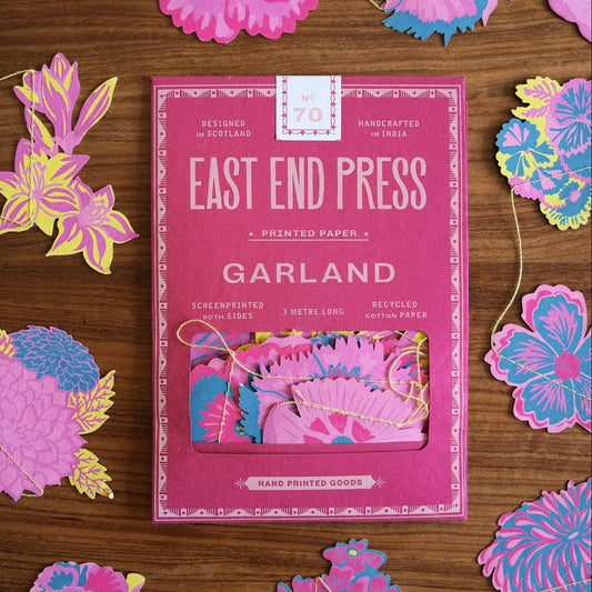 Summer Garden Sewn Garland