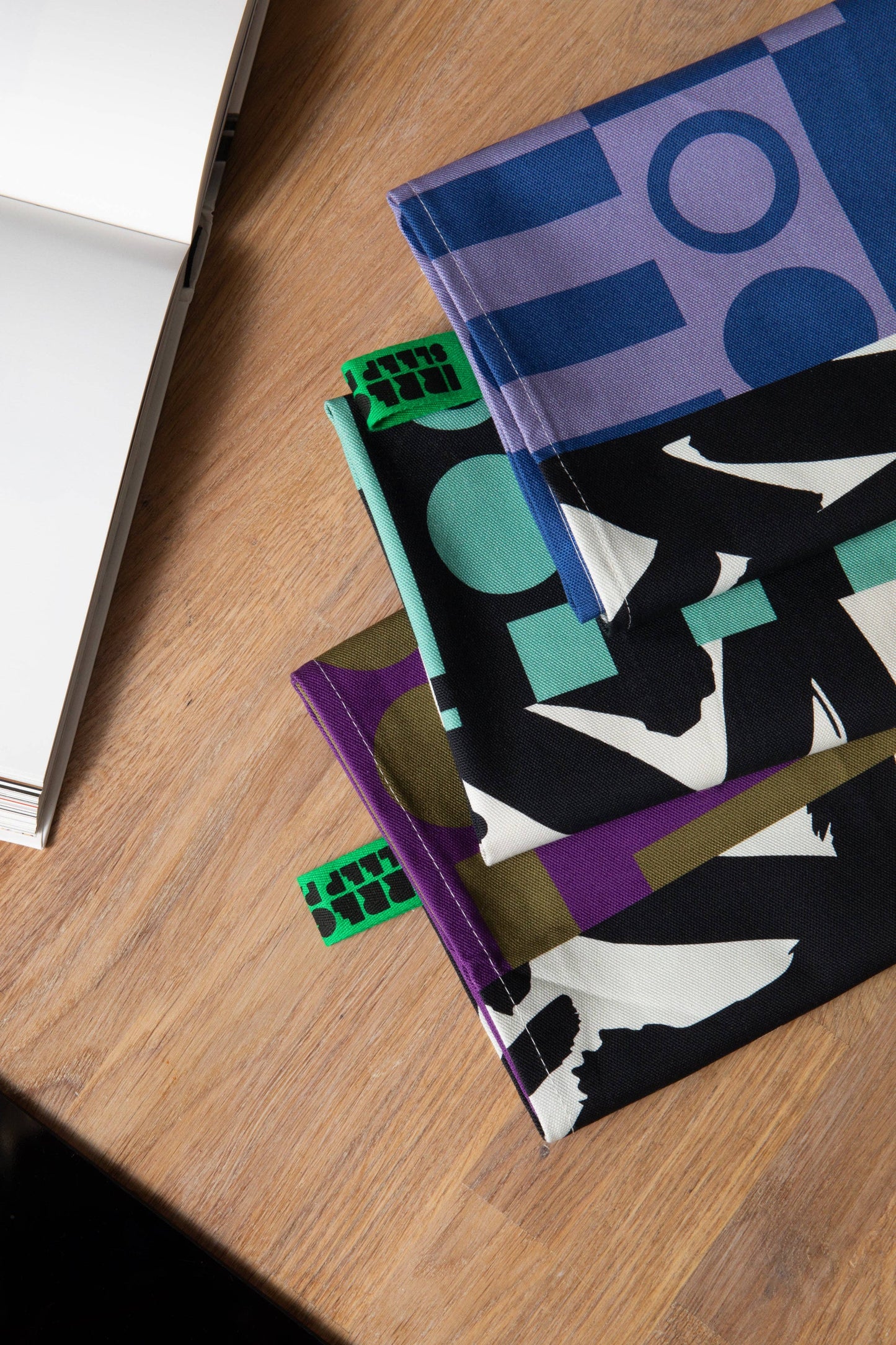 Organic Cotton Tea Towel - Cool Mint