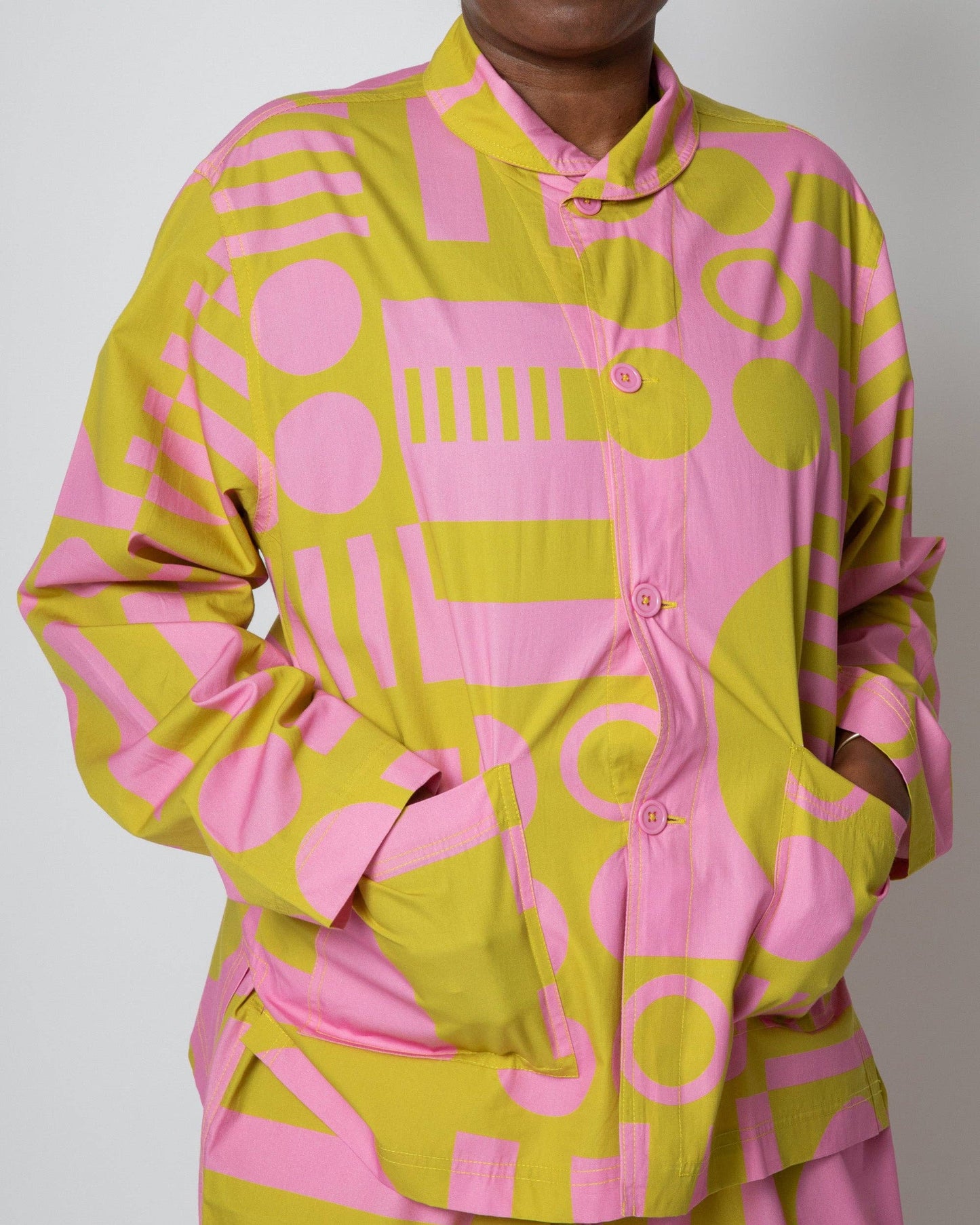 Paradox Pyjama Jacket - Wasabi