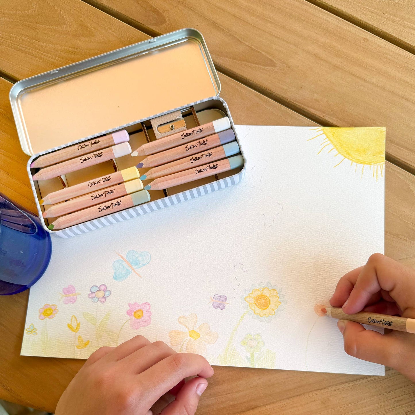 Pastel Mix Watercolour Pencils Set
