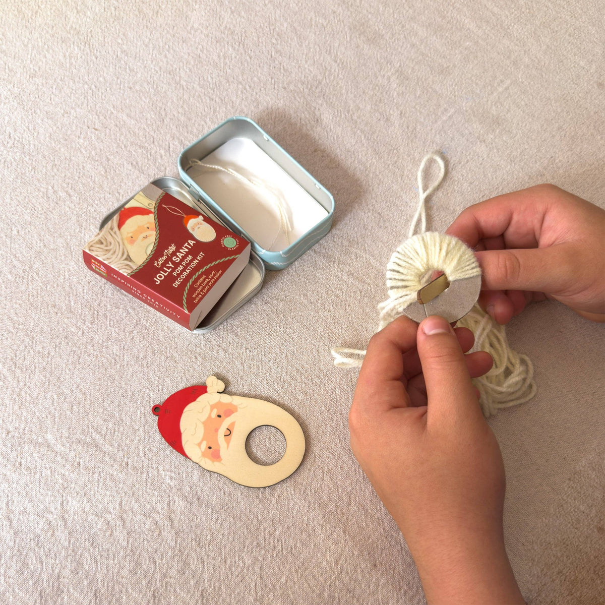 Pom Pom Santa Kit