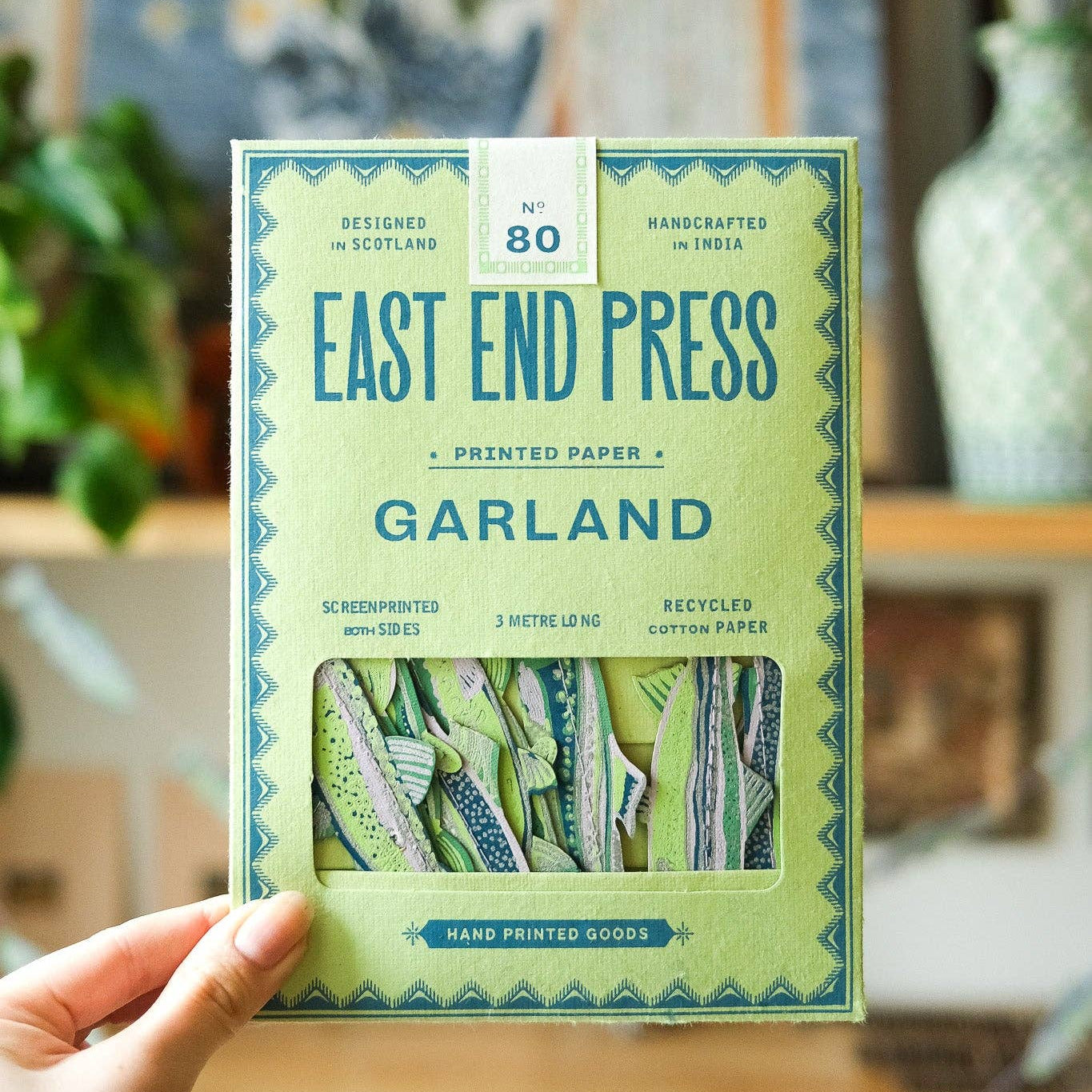 Tasty Anchovies Sewn Garland