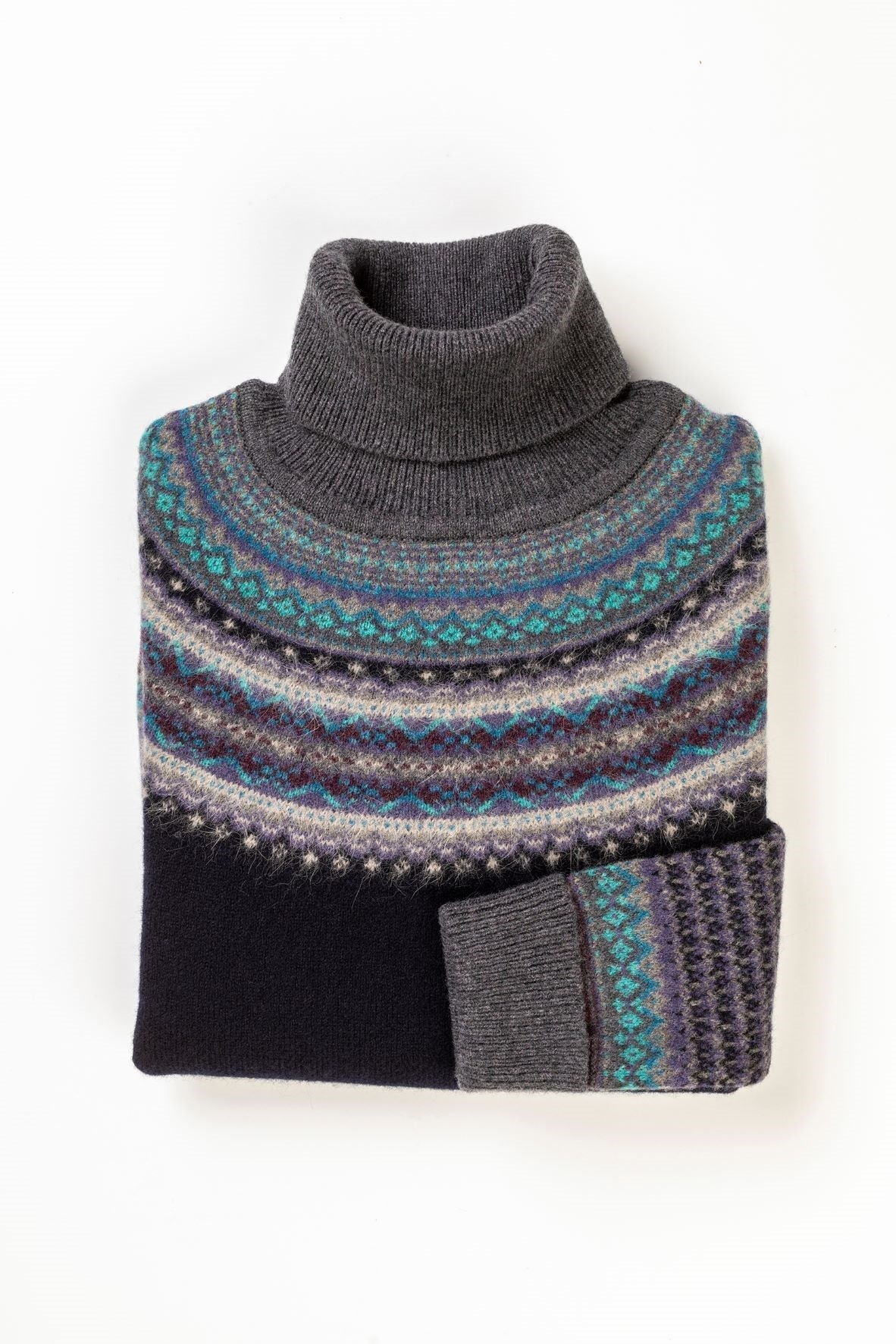 Alpine Roll Neck Sweater - Oban