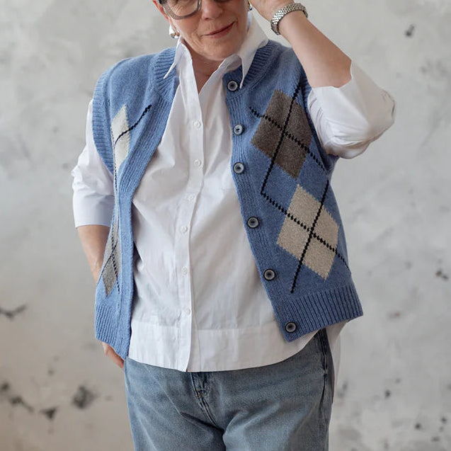 Argyle Vest - Stitch