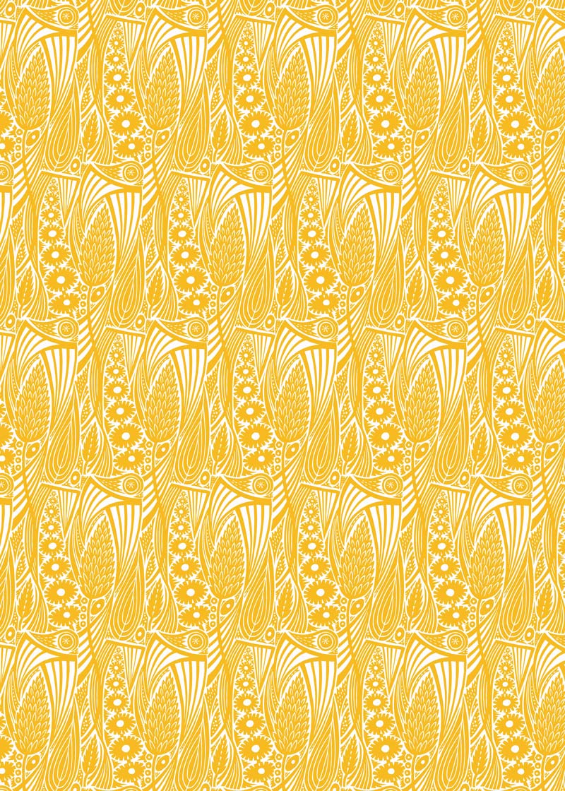 Meadow Grass Double Sided Giftwrap