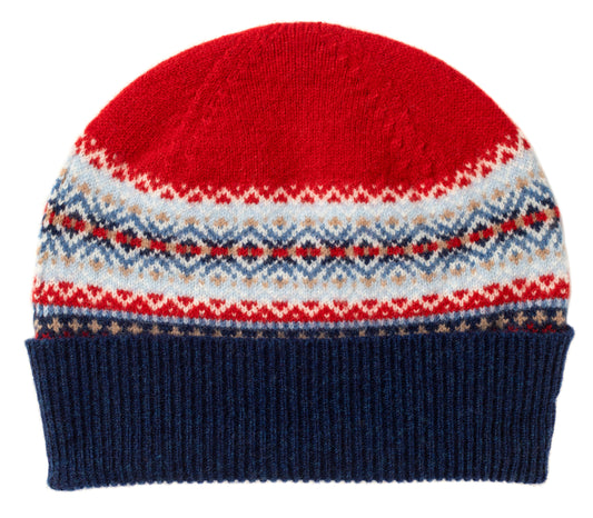 Alpine Turnup Hat - Blue Morning