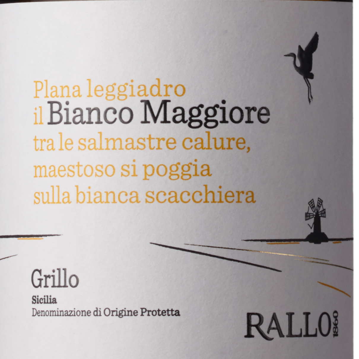 Rallo Azienda Agricola, Bianco Maggiore, Grillo, DOC Sicilia, Italy, 2024