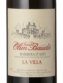 Barbera d'Asti, La Villa, DOCG, Tenuta Olim Bauda, Piedmont, Italy