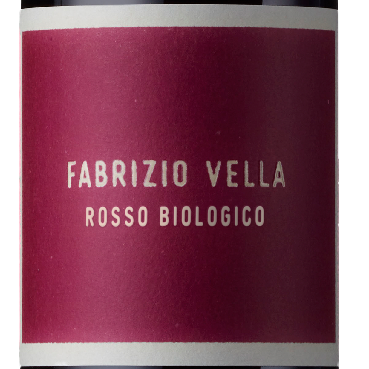 Fabrizio Vella, Rosso Biologico, IGT, Sicily, Italy, 2024