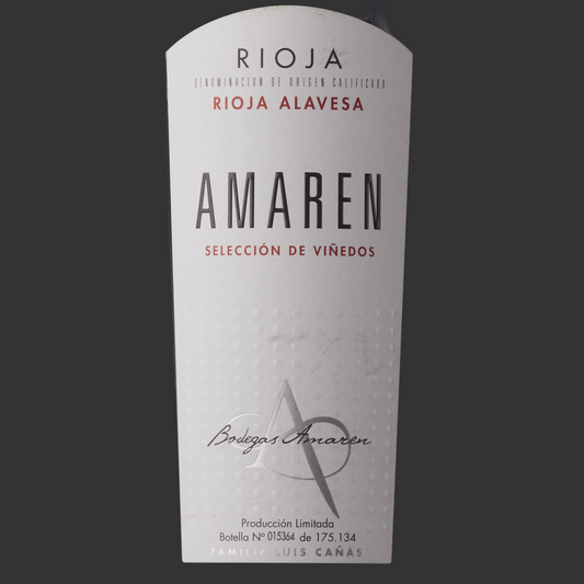 Bodegas Amaren, Selección de Viñedos, DOCa Rioja, Spain, 2021