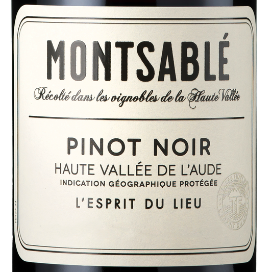 Montsablé, Pinot Noir, IGP Haute Vallée de L'Aude, Limoux, France, 2023