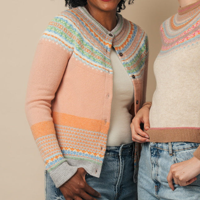 Alpine Cardigan - Honeysuckle