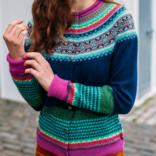 Alpine Cardigan - Tango