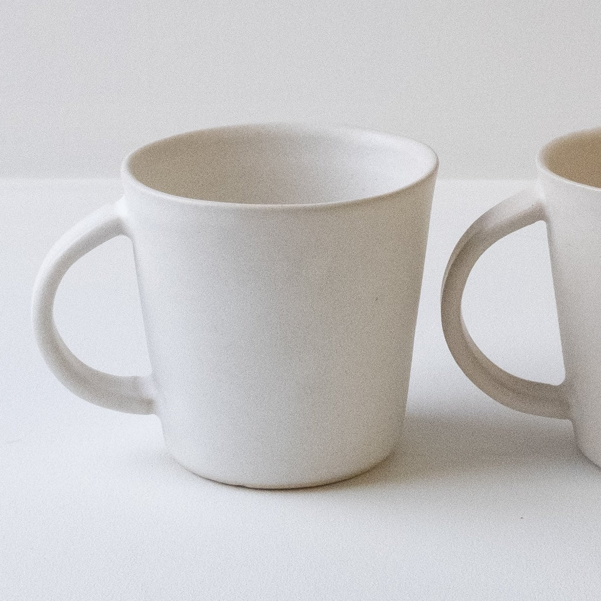 Iona Craft Shop Beaker Mug - Matte White