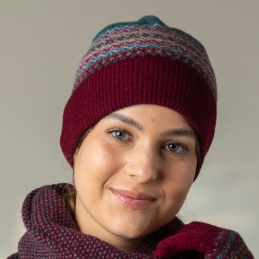 Alpine Turnup Hat - Velvet