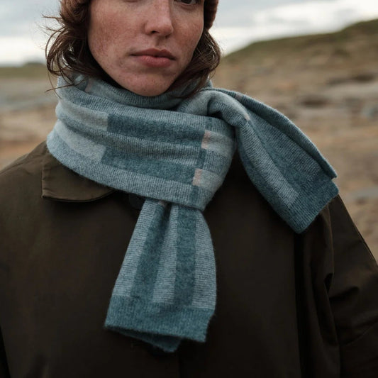 Garden Scarf - North Sea and Haar
