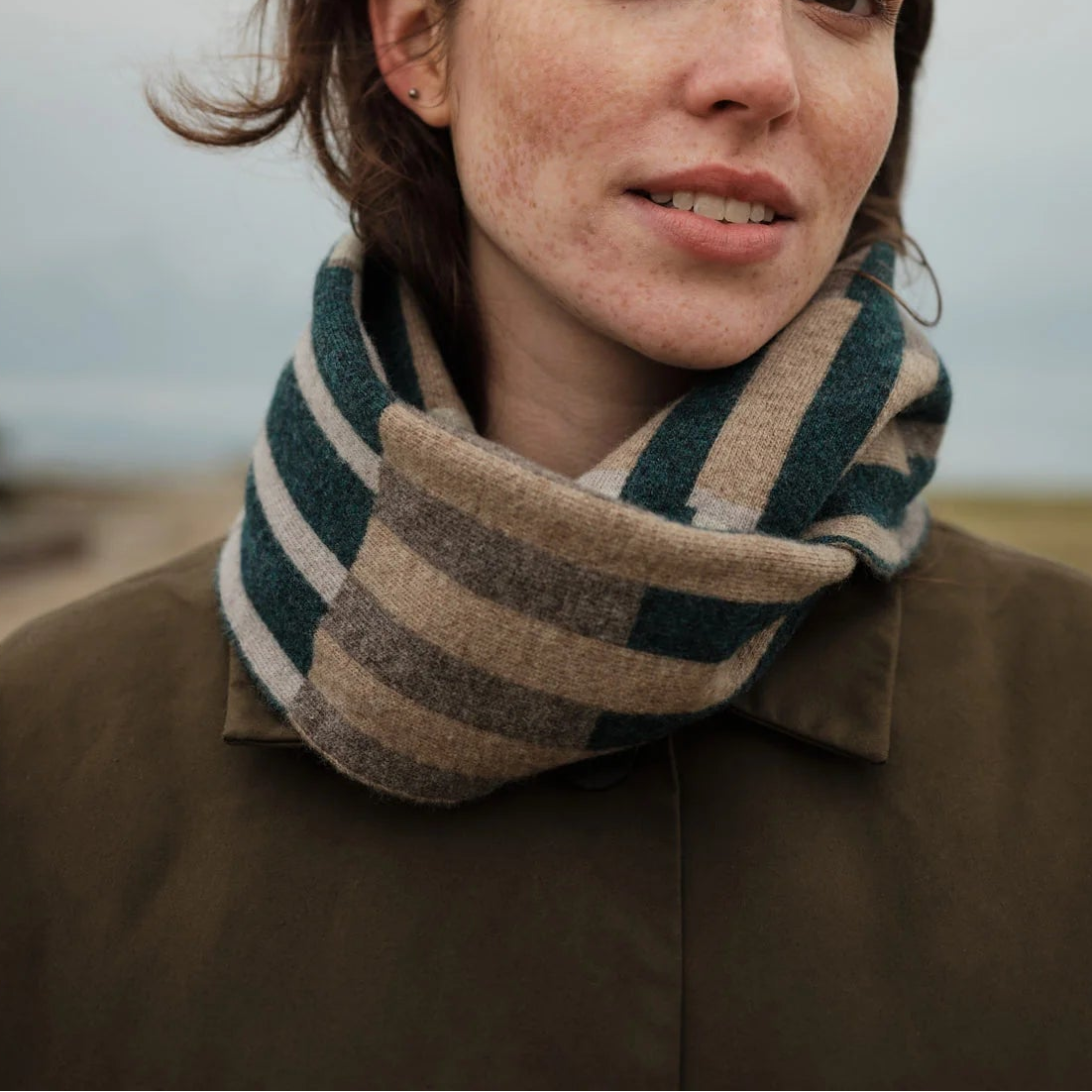 Harbour Circle Scarf - Ink, Hare and Wren