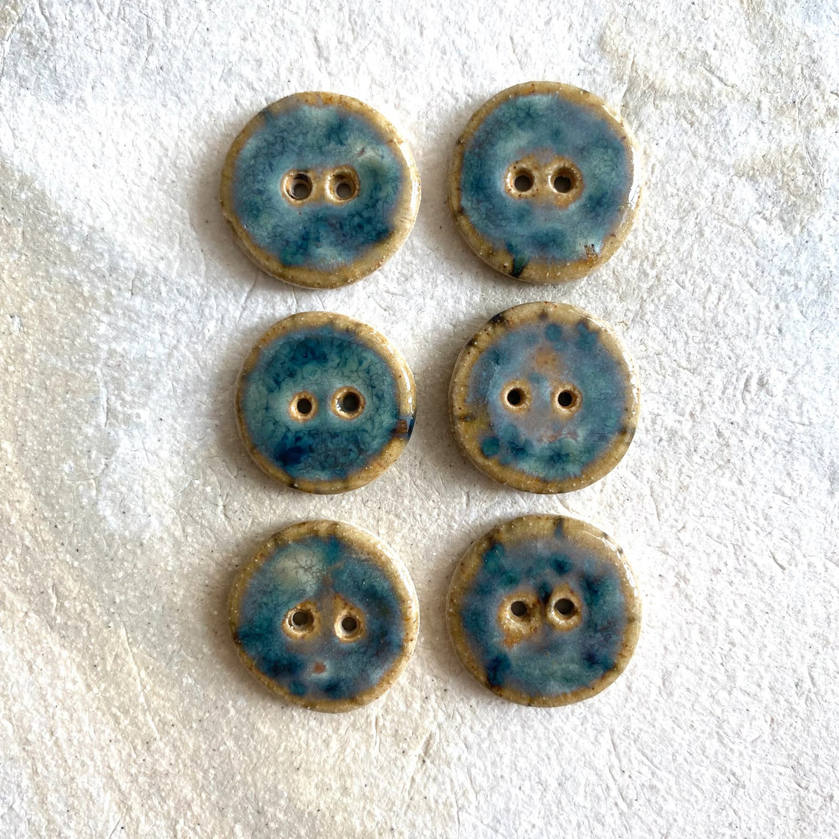 Ceramic Buttons - Haar