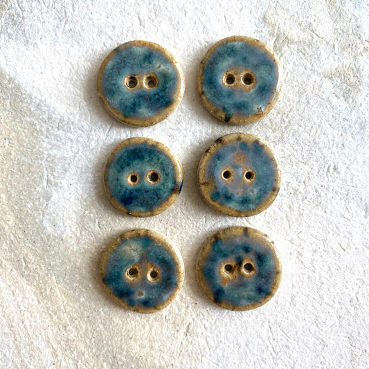 Ceramic Buttons - Haar