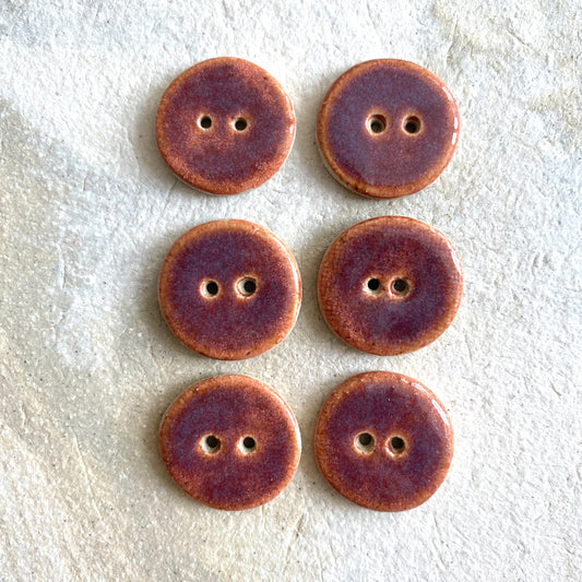 Ceramic Buttons - Bramble