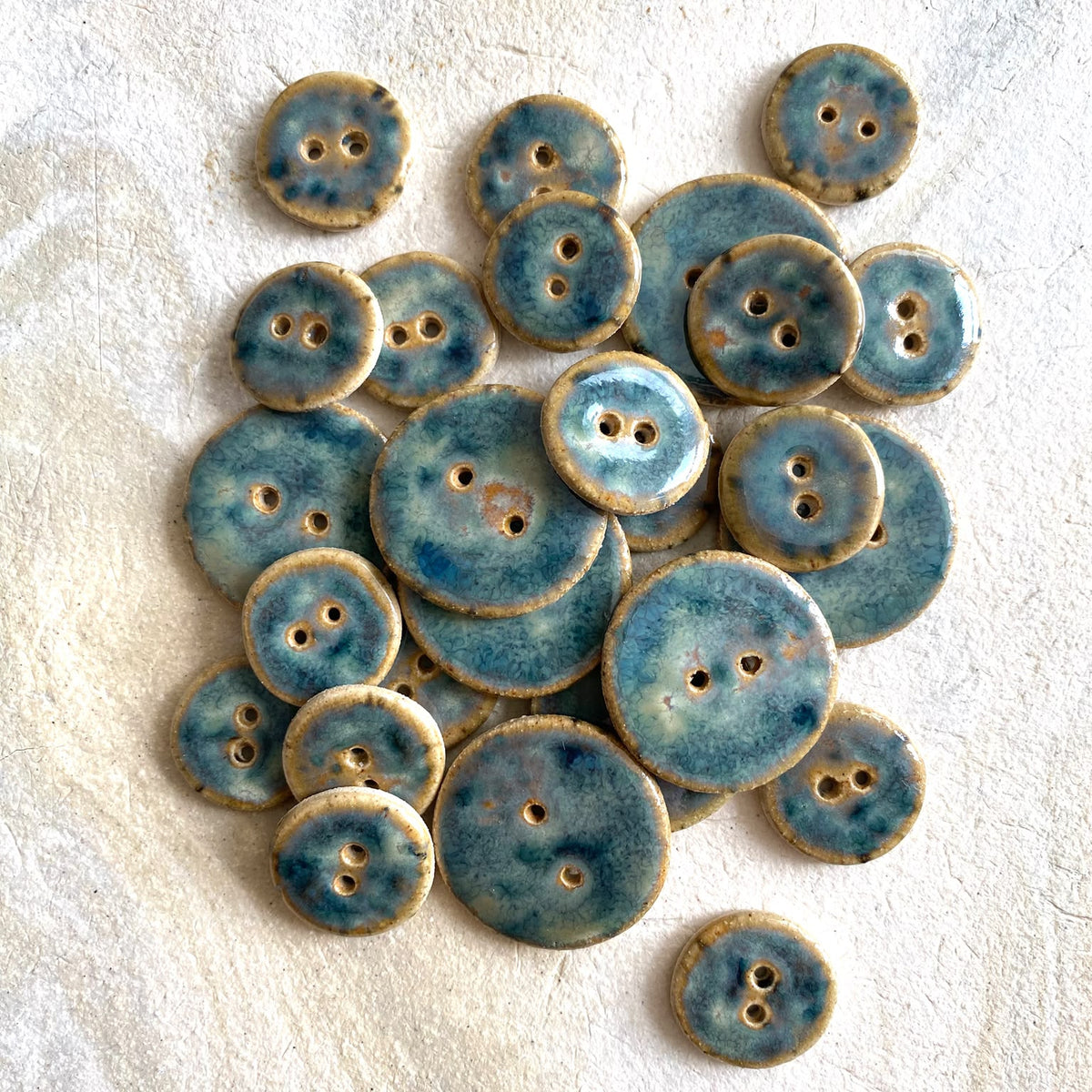 Ceramic Buttons - Haar