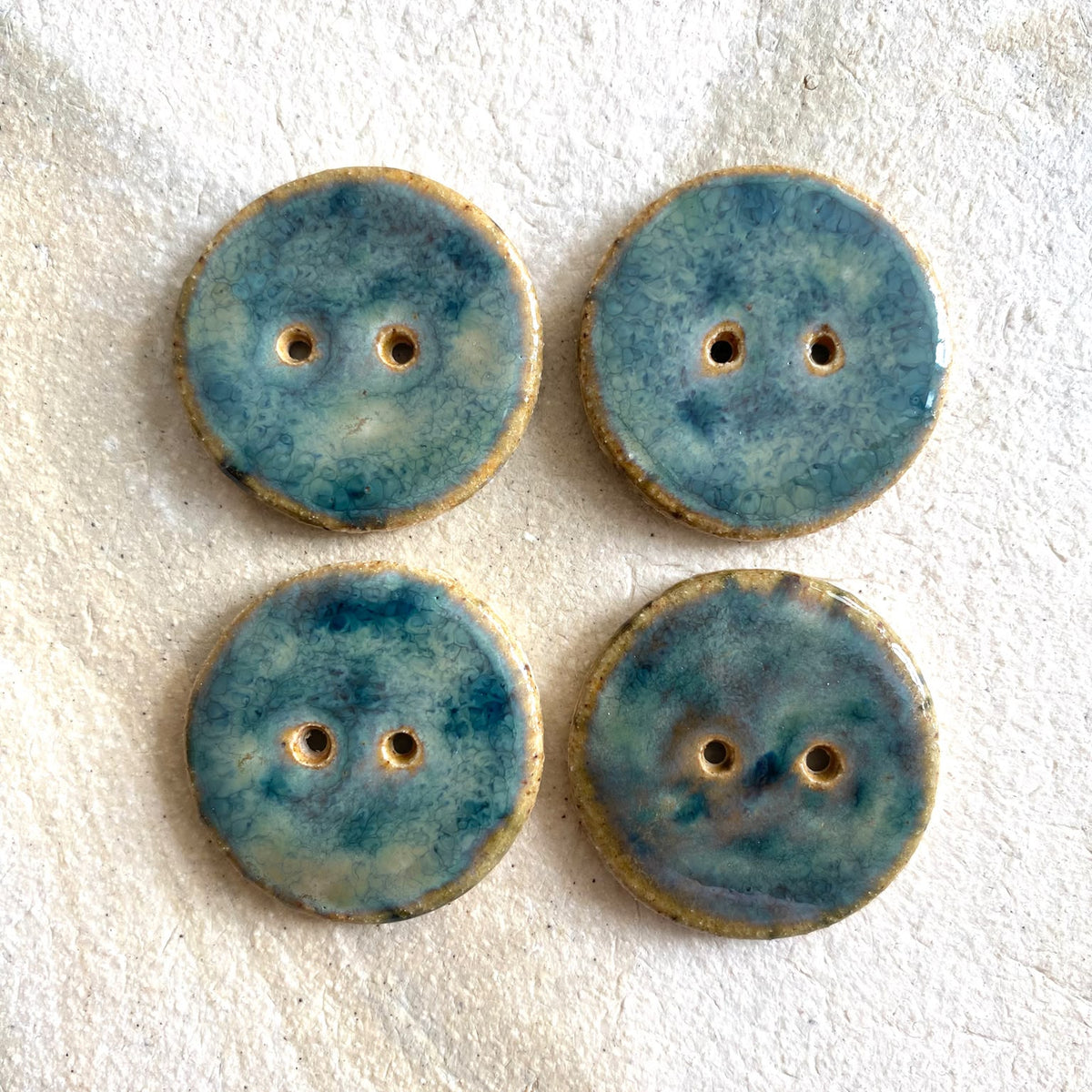 Ceramic Buttons - Haar