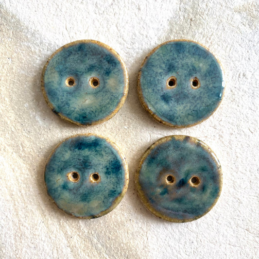 Ceramic Buttons - Haar