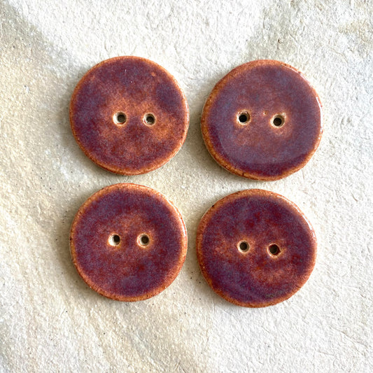 Ceramic Buttons - Bramble