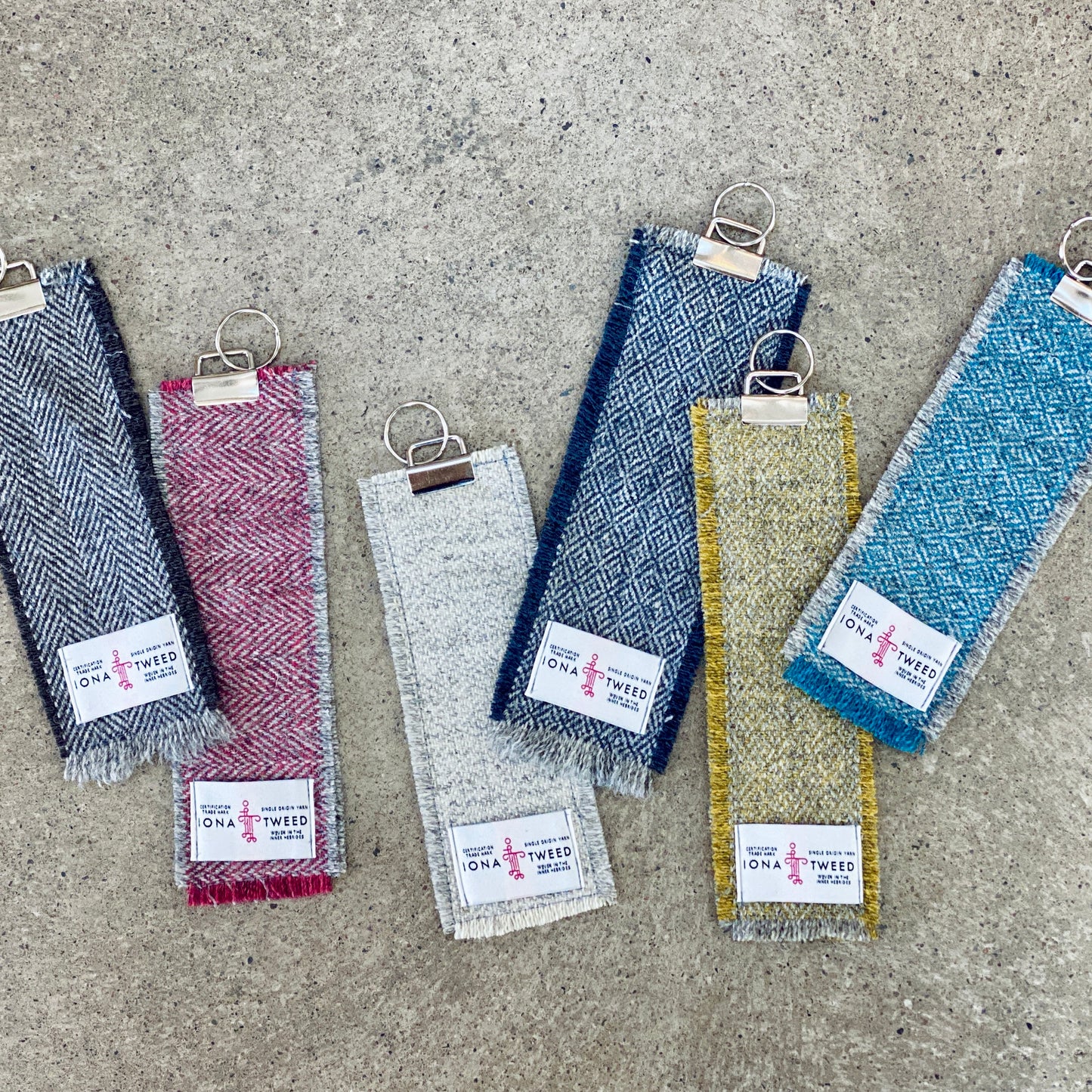Iona Tweed Keyring